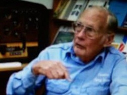 World War II veteran Duane Hodgkinson is interviewed by Garth Guessman